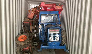 トラクター･重機輸出